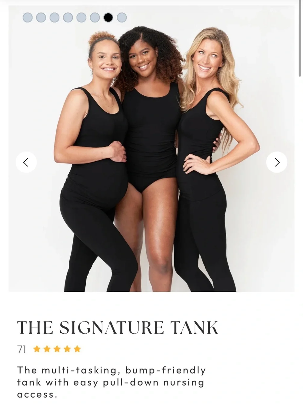 Larken The Signature Tank - Women's Maternity and Nursing Top